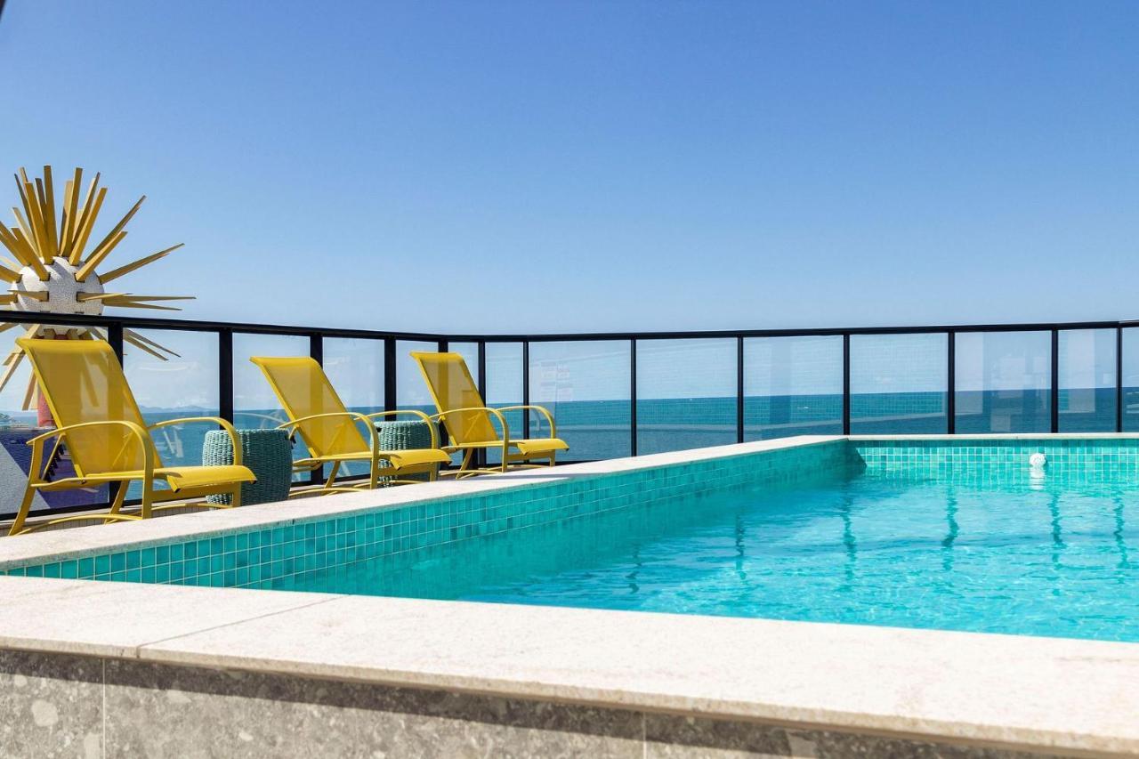 Aion Suites 302 - Lindo Apartamento Com Vista Para O Mar, A 60M Da Praia De Bombinhas, Com Piscina E Academia No Rooftop. Exterior foto