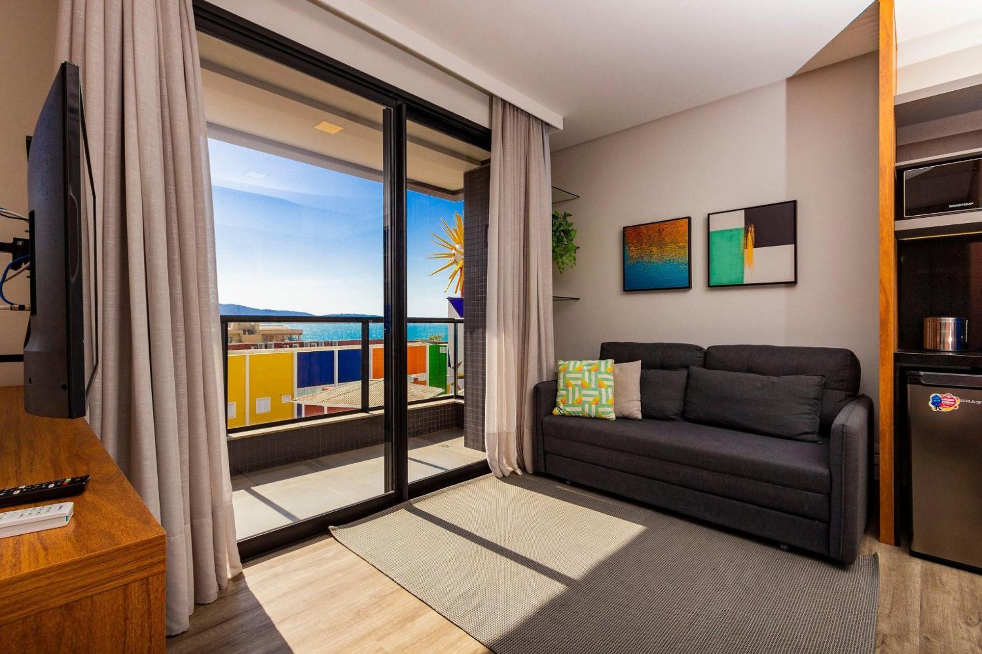 Aion Suites 302 - Lindo Apartamento Com Vista Para O Mar, A 60M Da Praia De Bombinhas, Com Piscina E Academia No Rooftop. Exterior foto